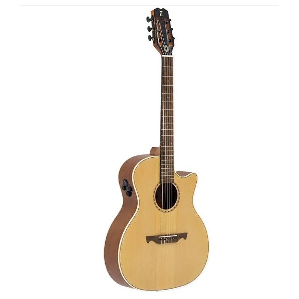 Violão Nylon Medium Jumbo Tagima Echos Ambience EQ NTOP Natural