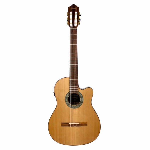 Violão Nylon Flat Giannini NFLE CEQ N Natural