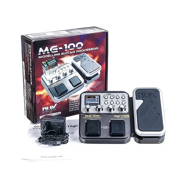 Pedaleira Para Guitarra NUX MG100