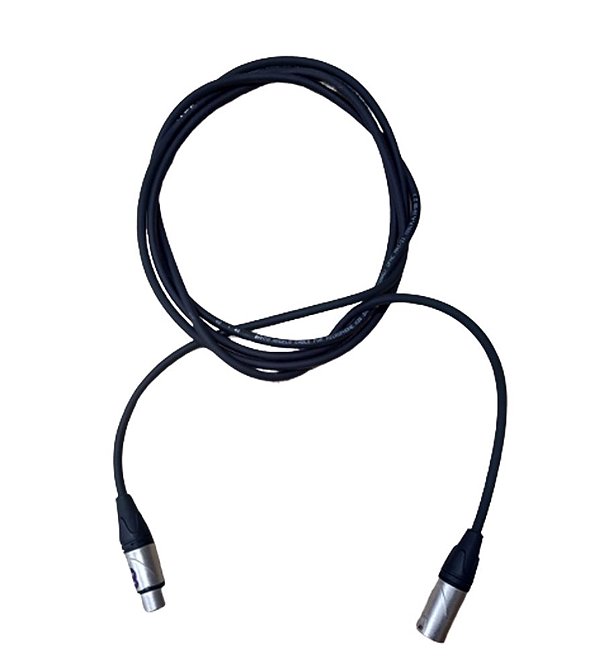 Cabo Toda Musica Sinal XLR Macho/XLR Femea 7m