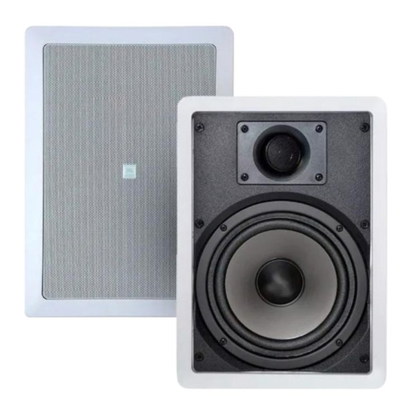 Arandela Quadrada 6" JBL 6W21RT S/AT 25W RMS Branca (Par)