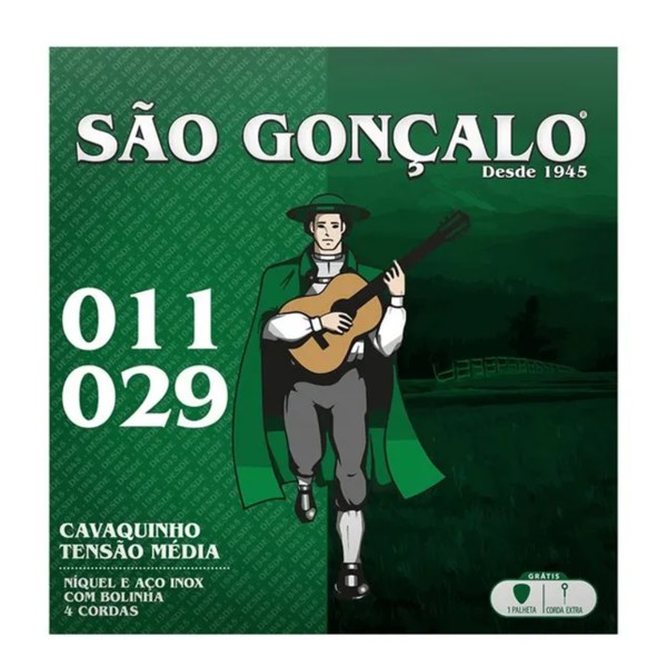 Encordoamento Para Cavaco 011 Com Bolinha São Gonçalo 131