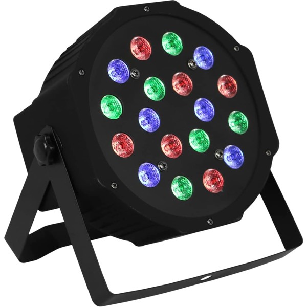 Mini Par Led Mak Pro MKP-1803 Slim RGB 18x3W - 54W