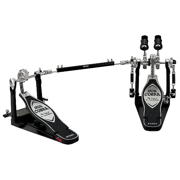 Pedal Duplo Para Bumbo Tama Iron Cobra 900 Rolling Glide HP900RWN