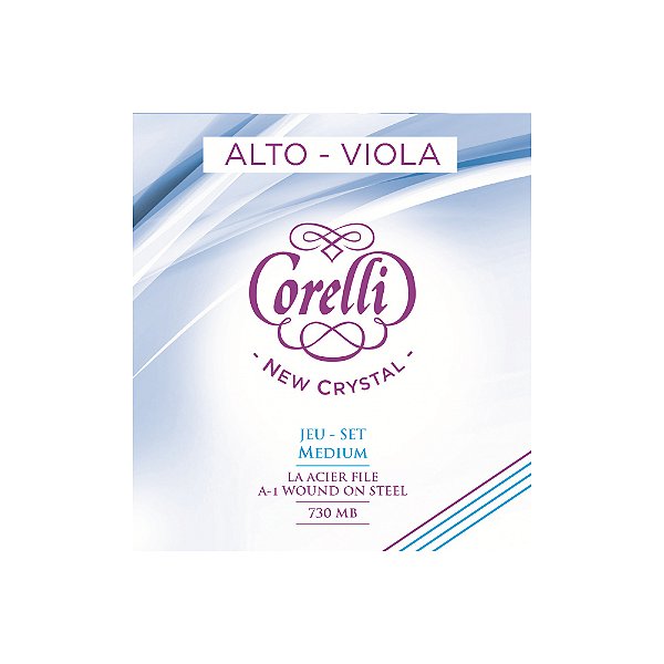 Encordoamento Viola Savarez Corelli New Cristal 730MB