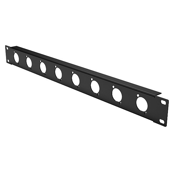 Wp 08 Xlr - Painel 1 U Rack Para 08 Xlr