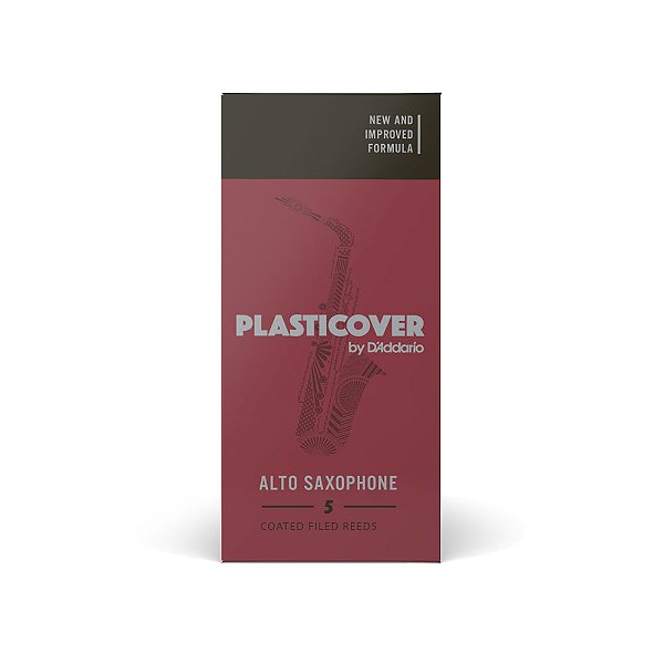 Palheta Sax Alto 2.0 (5 Unidades) D Addario Plasticover