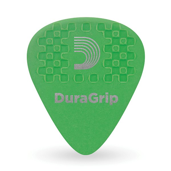 Palheta Delrin Verde (10 Peças) DAddario Duragrip 7DGN4-10