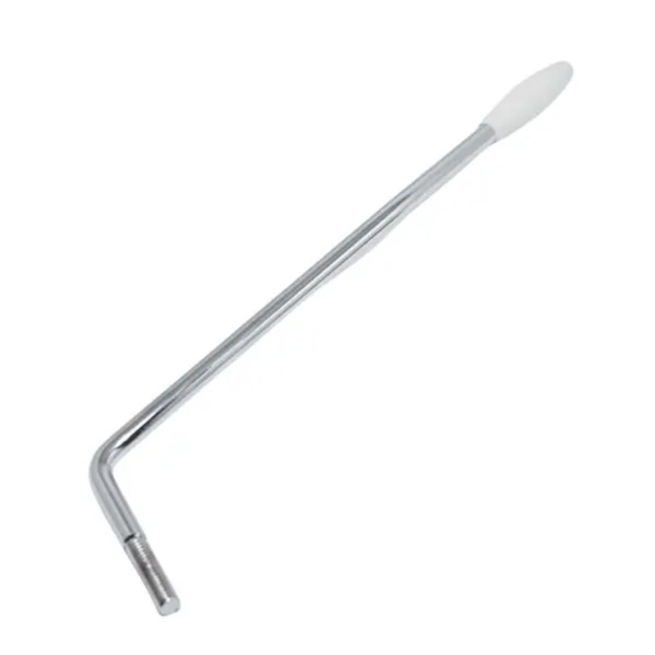 Alavanca Para Guitarra Ronsani 5mm Tremolo Cromo Ponta Branca