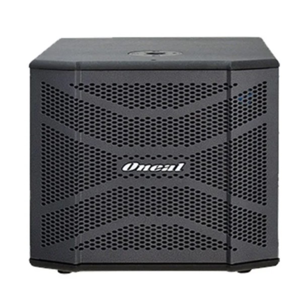 Caixa De Som Ativa Sub 12" Oneal OPSB-3112D-PT Preto