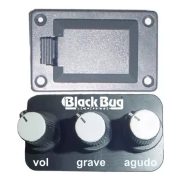 Equalizador Violão Black Bug P-3