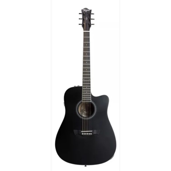 Violão Aço Folk Tagima Sunset Smart 1 BKOP Black Com Capa