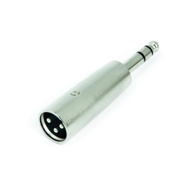 Plug Adaptador XLR Macho x P10 Stereo Sonotec SAP002