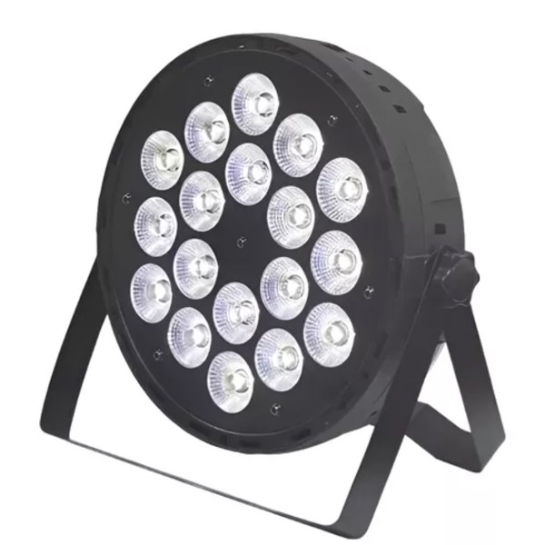 Canhão Led Light LL-18FL 18x18W 6IN1 RGBWA+UV