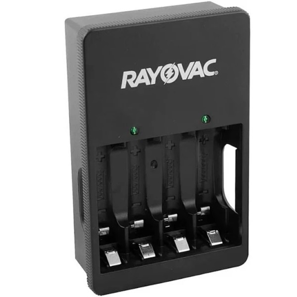 Carregador Rayovac Pilhas AA/AAA RCH-4PLA