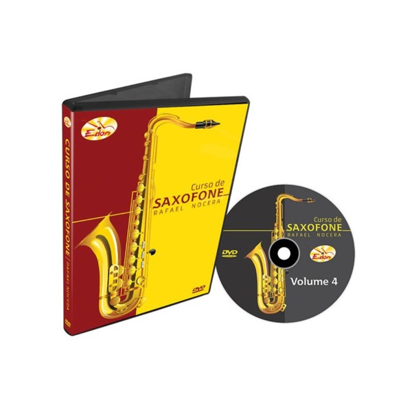 DVD Edon Curso de Sax Alto Vol.4