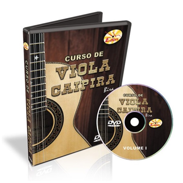 DVD Edon Curso de Viola Caipira Vol.1