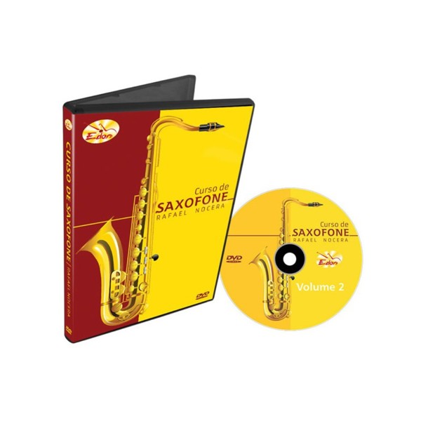 DVD Edon Curso de Sax Alto Vol.2