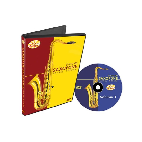 DVD Edon Curso de Sax Alto Vol.3