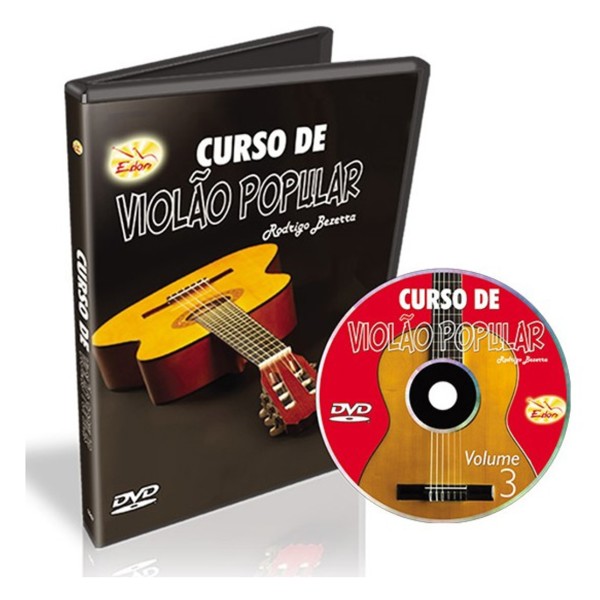 DVD Edon Curso de Violão Popular Vol.3