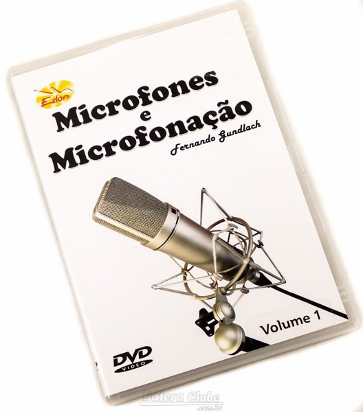 DVD Edon Curso de Microfones e Microfonação Vol.1