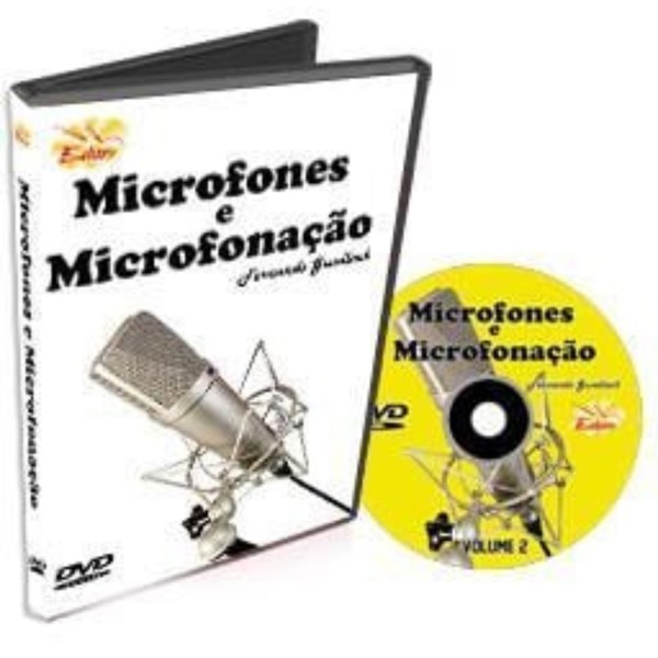 DVD Edon Curso de Microfones e Microfonação Vol.2