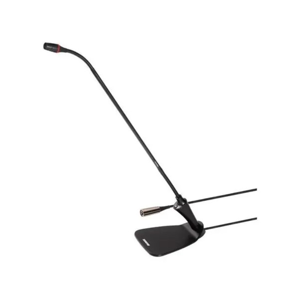 Microfone Gooseneck 18" Shure CVG18DRS-B/C Com Base