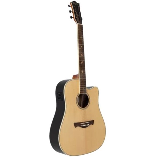 Violão Aço Folk Tagima Toronto NTOP Natural Com Capa