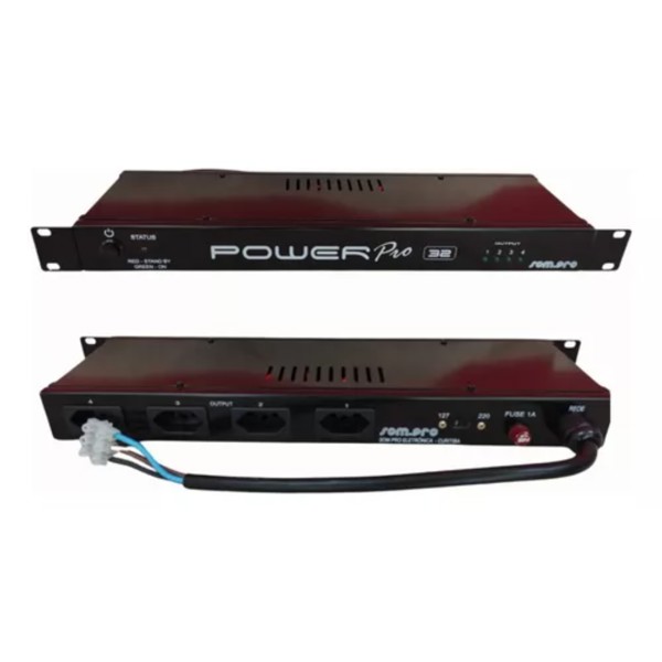 Regua Filtro De Energia New Live Power Pro 4 Saidas