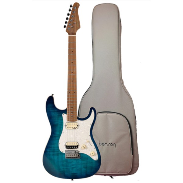 Guitarra Stratocaster Benson Hardy S M3 EBB Blue Burst