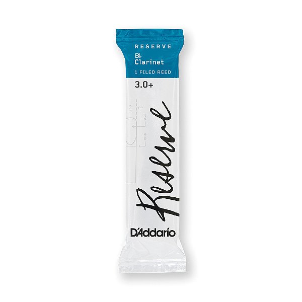 Palheta Clarineta Bb 3.5 (Unidade) D Addario Reserve DCR0135