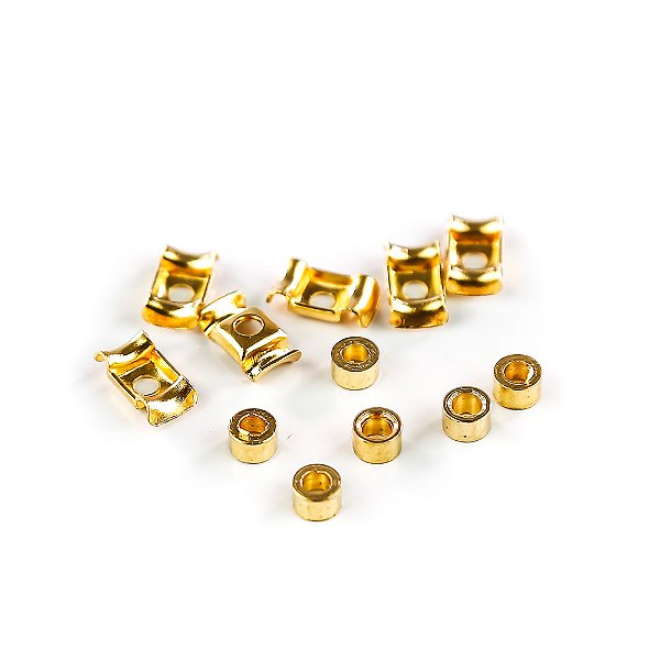 Baixa Cordas Guitarra Dourado (6 Peças) Spirit SSG-S-GD
