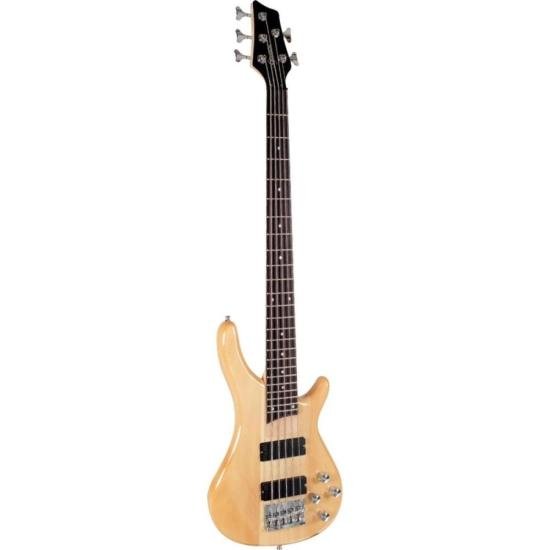 Contrabaixo Elétrico Giannini GB-205A Sonic-X Natural Brilhante