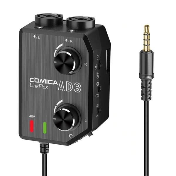 Interface Para Camera e Smartphone Comica LinkFlex AD3