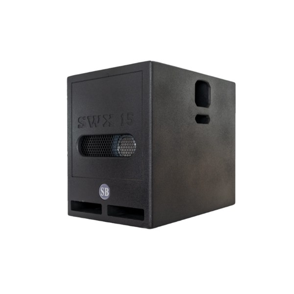 Caixa De Som Ativa Sub 15" Soundbox SWX 15 Preto