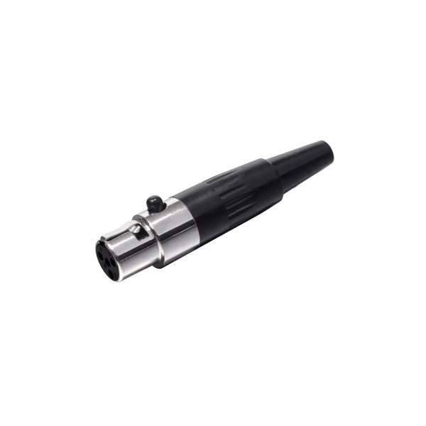 Plug Mini XLR Femea Cabo 4 Pinos Skypix SK-CF4044