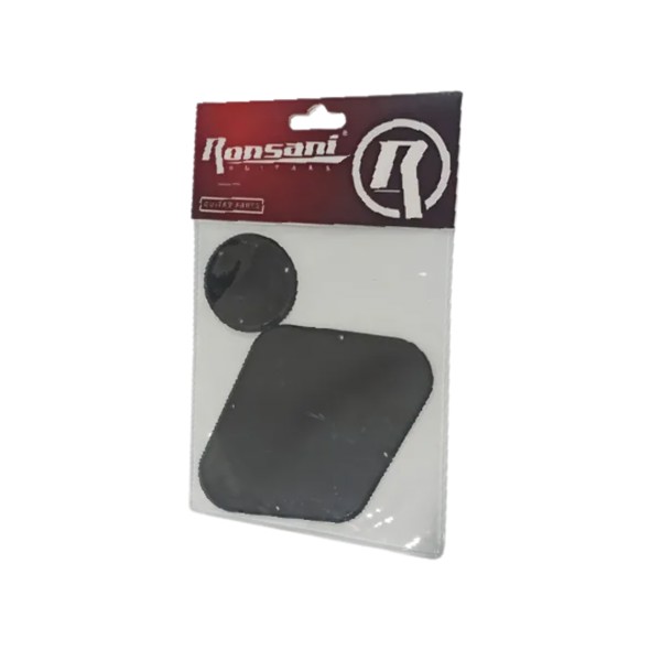 Escudo Traseiro Para Guitarra Les Paul Ronsani Preto 564
