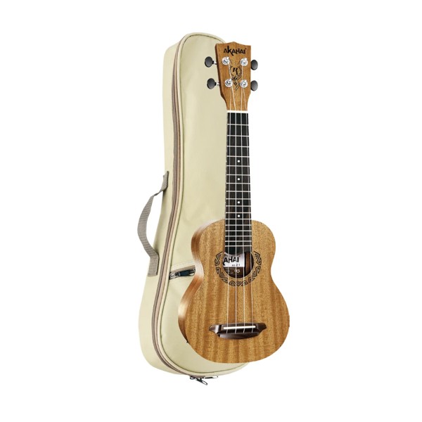 Ukulele Akahai AK-21 Tatoo NA Com Capa