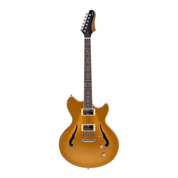 Guitarra Semiacústica Tagima Ekosonic GD Gold Com Case