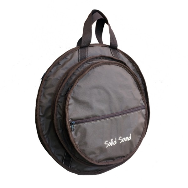 Capa Para Prato 22" Solid Sound Triplo Marrom