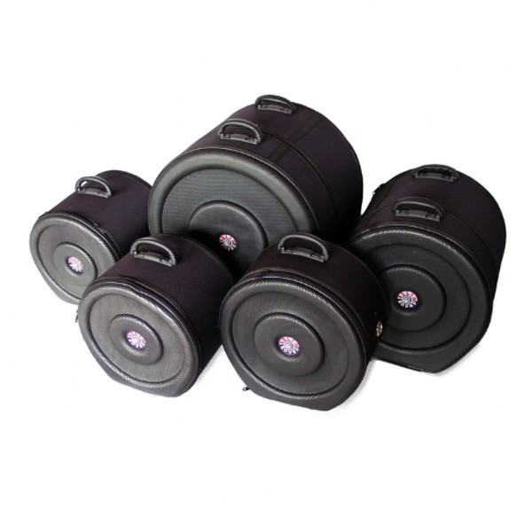 Kit Semi Case Para Bateria Solid Sound 5 Peças