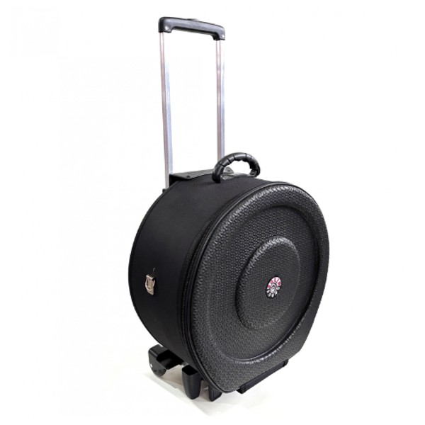 Semi Case Para Caixa De Bateria 14" Solid Sound Com Rodinhas