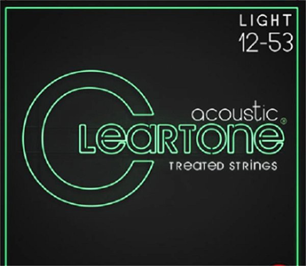 Encordoamento Para Violão Aço 012-53 Cleartone Light Phosphor Bronze 7412