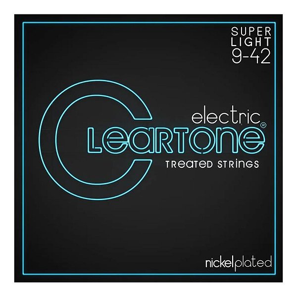 Encordoamento Para Guitarra 09-42 Cleartone Super Light 9409