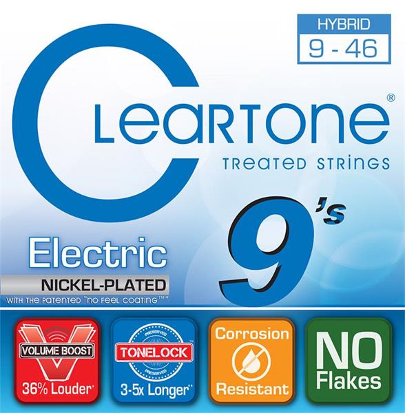 Encordoamento Para Guitarra 09-46 Cleartone Hybrid 9419