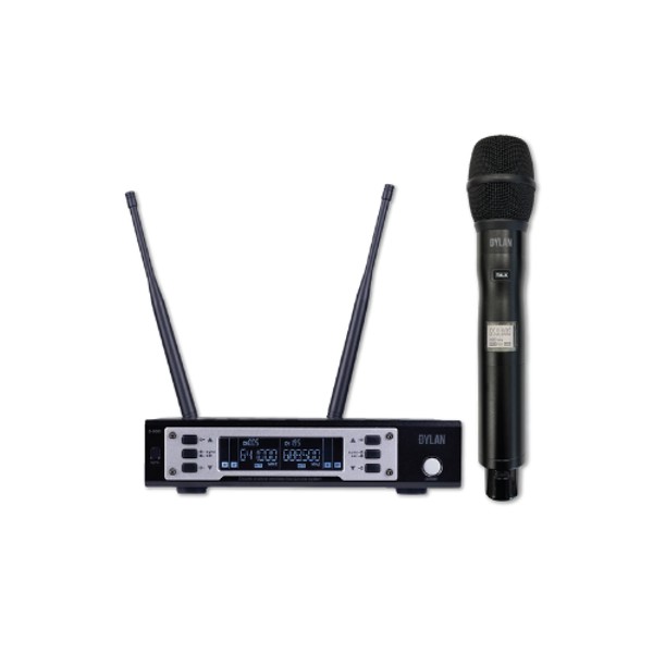 Microfone Sem Fio Bastão Dylan D-9001 TB Com Talk Back