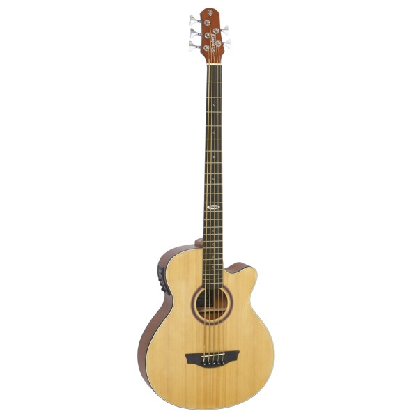 Baixolão 5 Cordas Strinberg SB250C NS Natural Satin Fosco