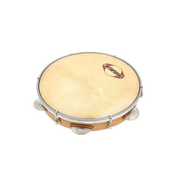 Pandeiro 10" Contemporânea 20LT MD Light Couro