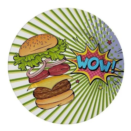 CONJUNTO 2 PRATOS BURGER ALLEANZA