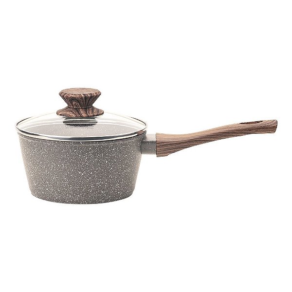 PANELA REV. CERAMICO FUNDO TRIPLO INDUÇÃO 16CM GRAFITO